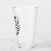 Glacier National Park Bear Emblem Glas (Links)