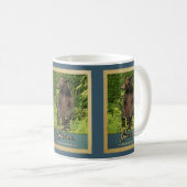 Glacier National Park Bear Vintage Reise Kaffeetasse (VorderseiteRechts)