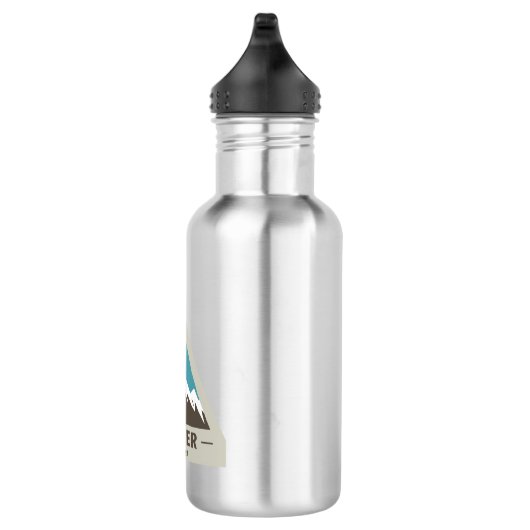 Glacier National Park Edelstahlflasche (Rechts)