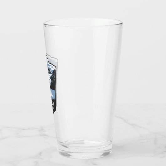 Glacier National Park Emblem Glas (Links)