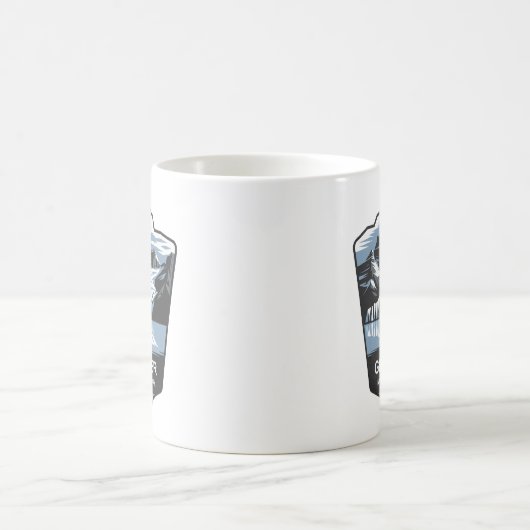 Glacier National Park Emblem Kaffeetasse (Mittel)