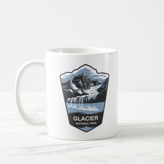 Glacier National Park Emblem Kaffeetasse (Links)