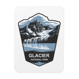 Glacier National Park Emblem Magnet