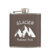 Glacier National Park Flachmann (Vorderseite)