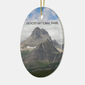 Glacier National Park Foto Keramik Ornament (Links)
