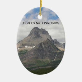 Glacier National Park Foto Keramik Ornament