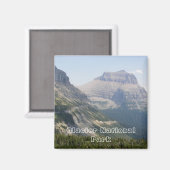Glacier National Park Foto Magnet (Vorderseite/Rückseite)