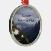 Glacier National Park Foto Ornament Aus Metall (Rechts)