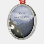 Glacier National Park Foto Ornament Aus Metall (Links)