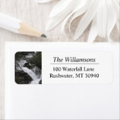 Glacier National Park Foto Wasserfall (Insitu)