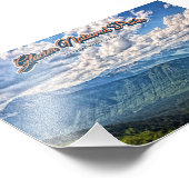 Glacier National Park Fotodruck (Ecke)