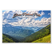 Glacier National Park Fotodruck (Vorne)