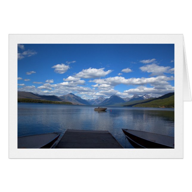 Glacier National Park Fotografie. (Vorderseite (Horizontal))