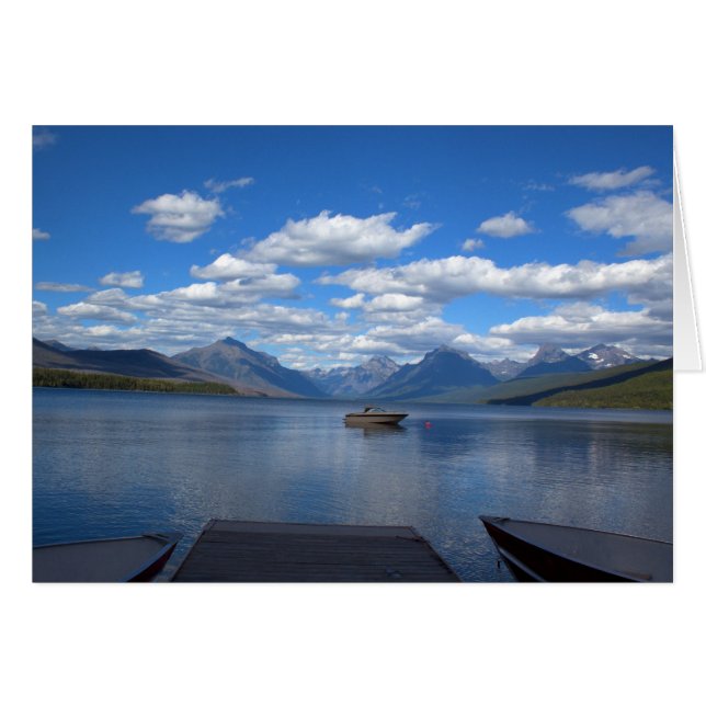Glacier National Park Fotografie. (Vorderseite (Horizontal))