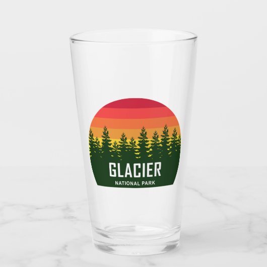 Glacier National Park Glas (Vorderseite)