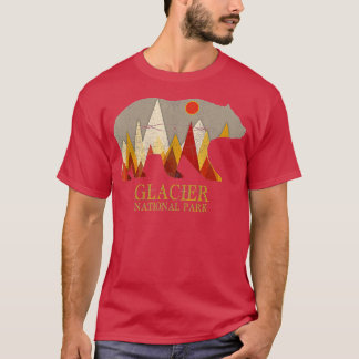Glacier National Park Grizzly Bär Montana T-Shirt