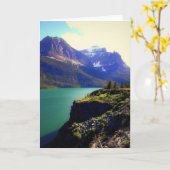 Glacier National Park Karte (Gelbe Blume)