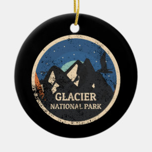 Glacier National Park Keramik Ornament