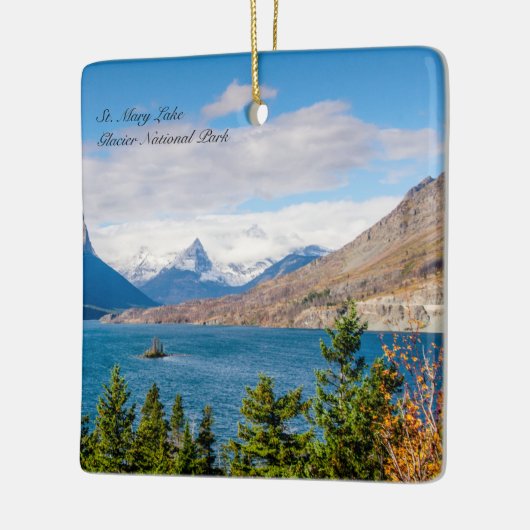 Glacier National Park Keramikornament (Links)