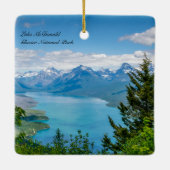 Glacier National Park Keramikornament (Rückseite)