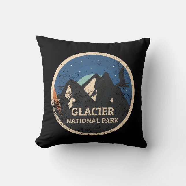 Glacier National Park Kissen (Vorderseite)