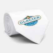 Glacier National Park Krawatte (Gerollt)