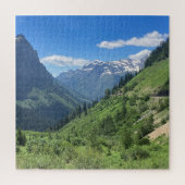 Glacier National Park Landschaftlich Mountain Puzz Puzzle (Vertikal)