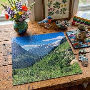 Glacier National Park Landschaftlich Mountain Puzz Puzzle