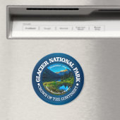 Glacier National Park Magnet (In Situ (Geschirrspüler))