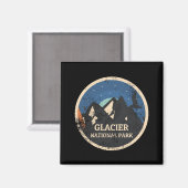 Glacier National Park Magnet (Vorderseite/Rückseite)
