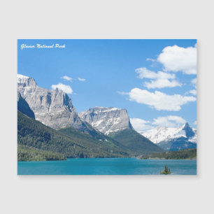 Glacier National Park Magnetkarte