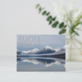 Glacier National Park McDonald Montana Postkarte (Stehend Vorderseite)