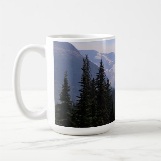 Glacier National Park mit Jackson Glacier Kaffeetasse (Links)
