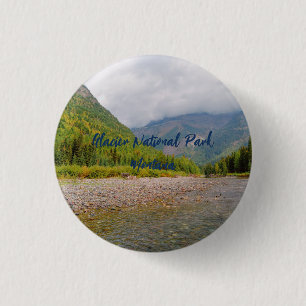 Glacier National Park Montana anpassbar Button