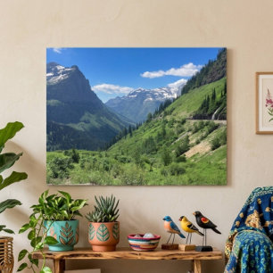 Glacier National Park, Montana Landschaft Poster