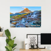 Glacier National Park, Montana Poster (Heimbüro)
