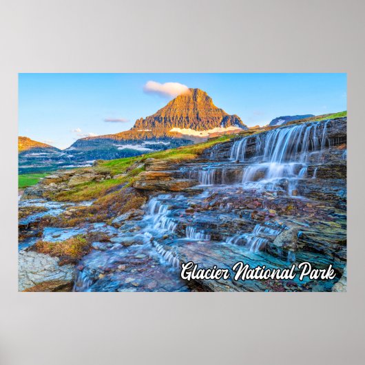 Glacier National Park, Montana Poster (Vorne)