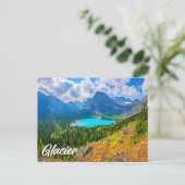 Glacier National Park, Montana, United States Postkarte (Stehend Vorderseite)