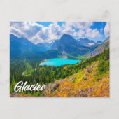 Glacier National Park, Montana, United States Postkarte (Vorderseite)