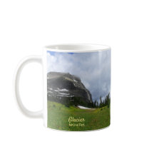 Glacier National Park Mountain Meadow Foto Tasse