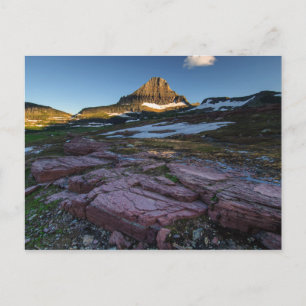 Glacier National Park Mountains Postkarte