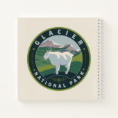 Glacier National Park Notizblock (Rückseite)