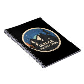 Glacier National Park Notizblock (Rechte Seite)