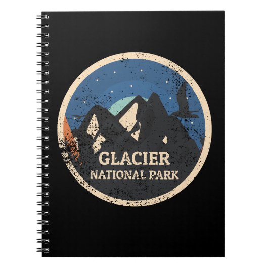 Glacier National Park Notizblock (Vorderseite)