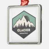 Glacier National Park Ornament Aus Metall (Links)