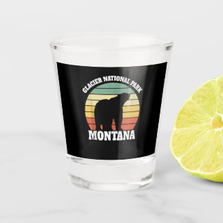 Glacier National Park Polar Bear Lover Schnapsglas