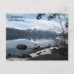 Glacier National Park Postcard Postkarte