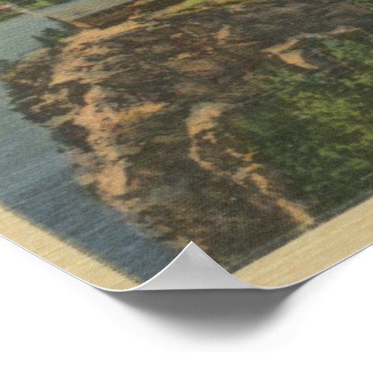 Glacier National Park, Poster (Ecke)