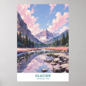 Glacier National Park Poster (Vorne)