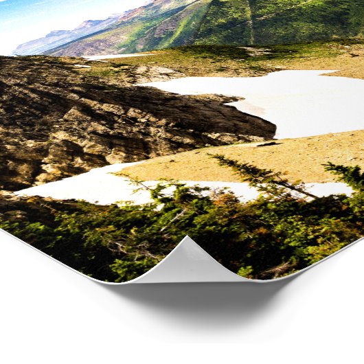 Glacier National Park Poster (Ecke)